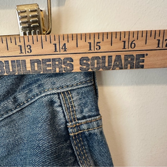 American Eagle Outfitters Men's Relaxed Low Rise Jeans 32x30 Y2K Boy Band Blue - Picture 8 of 9